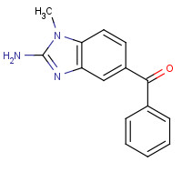 66066-76-0 2-Amino-5-benzoyl-1-methylbenzimidazole chemical structure