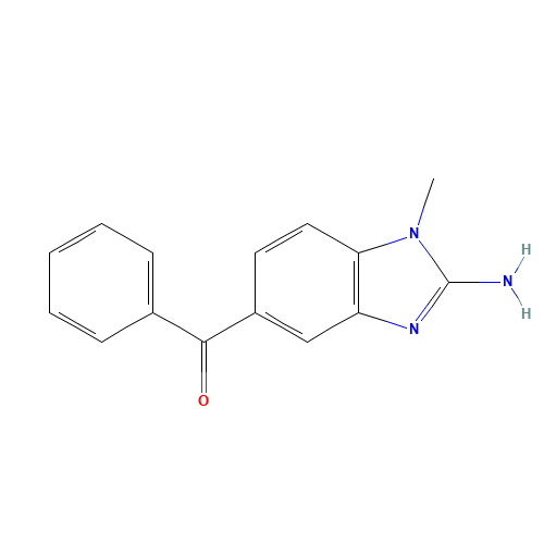 66066-76-0 2-Amino-5-benzoyl-1-methylbenzimidazole chemical structure