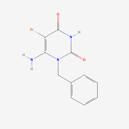 72816-87-6 6-Amino-1-benzyl-5-bromouracil chemical structure