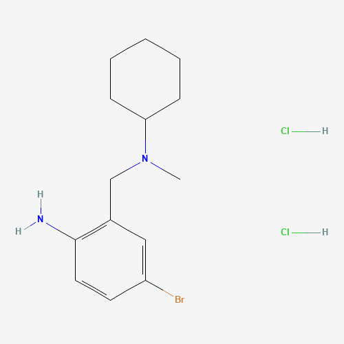 10076-98-9 2-Amino-5-bromo-N-cyclohexyl-N-methylbenzylamine Dihydrochloride chemical structure
