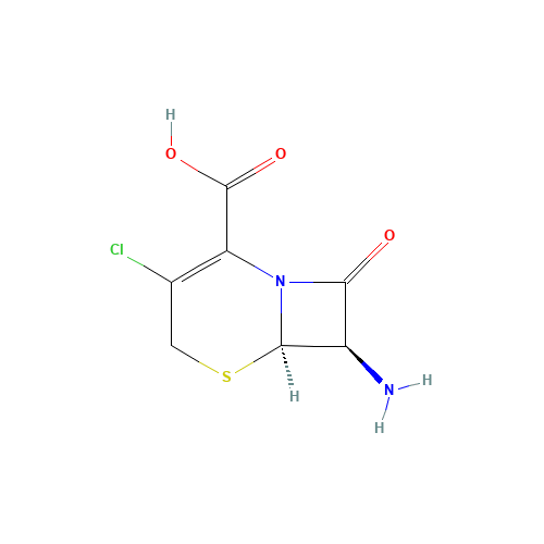 53994-69-7 7-Amino-3-chloro-3-cephem-4-carboxylic acid chemical structure