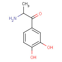 19490-60-9 2-Amino-3',4'-dihydroxypropiophenone chemical structure