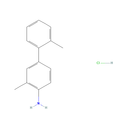 58109-32-3 4-Amino-3,2'-dimethylbiphenyl Hydrochloride chemical structure