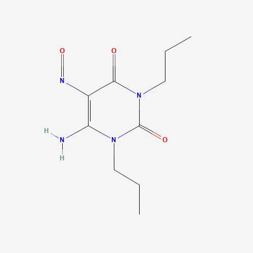 81250-33-1 6-Amino-1,3-dipropyl-5-nitrosouracil chemical structure