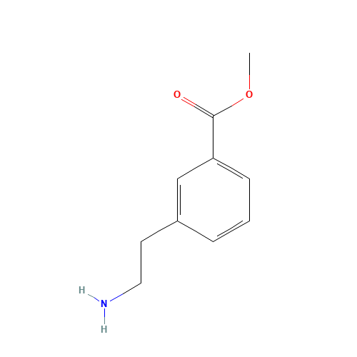179003-00-0 3-(2-Aminoethyl)benzoic Acid Methyl Ester chemical structure
