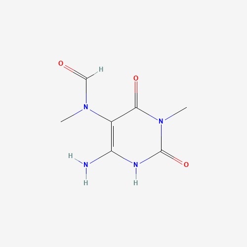 55782-76-8 6-Amino-5-(N-formyl-N-methyl)-3-methyluracil chemical structure