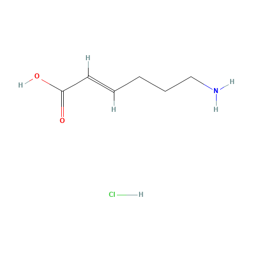 19991-88-9 (E)-6-Amino-2-hexenoic Acid Hydrochloride chemical structure