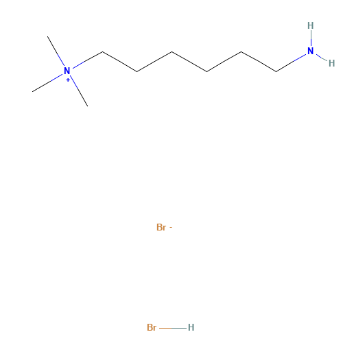 33968-67-1 (6-Aminohexyl)trimethylammonium Bromide Hydrobromide chemical structure