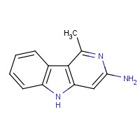 62450-07-1 3-Amino-1-methyl-5H-pyrido[4,3-b]indole chemical structure