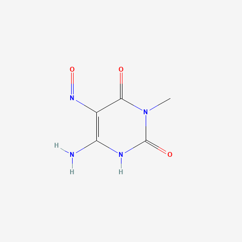 61033-04-3 6-Amino-5-nitroso-3-methyluracil chemical structure