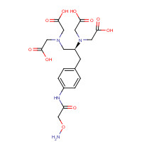 1217704-71-6 (S)-1-(4-Aminoxyacetamidobenzyl)ethylenediaminetetraacetic Acid chemical structure
