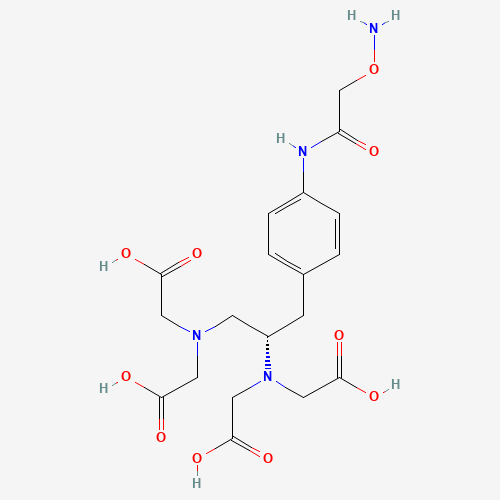 1217704-71-6 (S)-1-(4-Aminoxyacetamidobenzyl)ethylenediaminetetraacetic Acid chemical structure