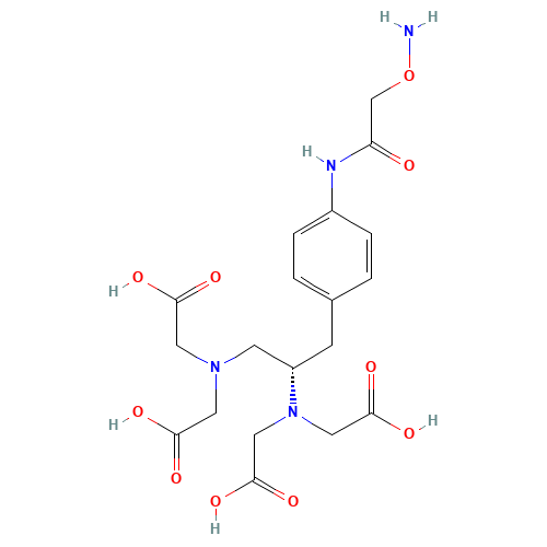 1217704-71-6 (S)-1-(4-Aminoxyacetamidobenzyl)ethylenediaminetetraacetic Acid chemical structure
