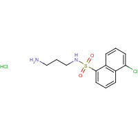 210049-20-0 N-(3-Aminopropyl)-5-chloro-2-naphthalenesulfonamide Hydrochloride chemical structure