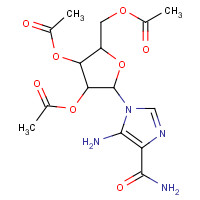 23274-21-7 5-Amino-1-(2',3',5'-tri-O-acetyl-b-D-ribofuranosyl)-imidazole-4-carboxamide chemical structure
