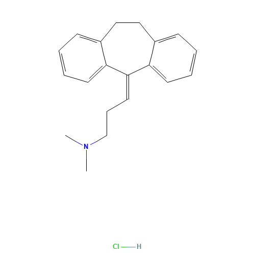 549-18-8 Amitriptyline Hydrochloride chemical structure