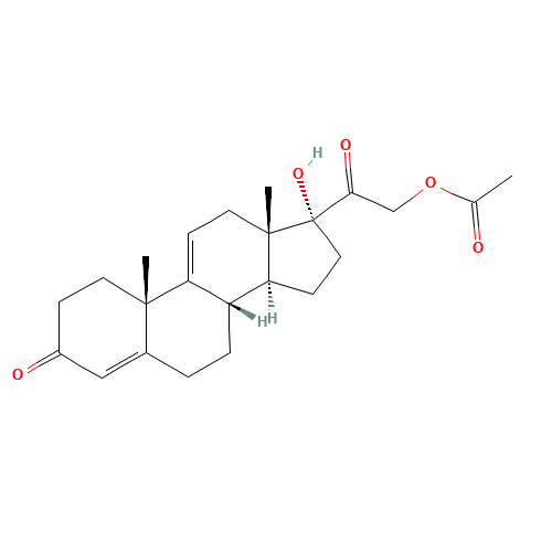 7753-60-8 Anecortave Acetate chemical structure