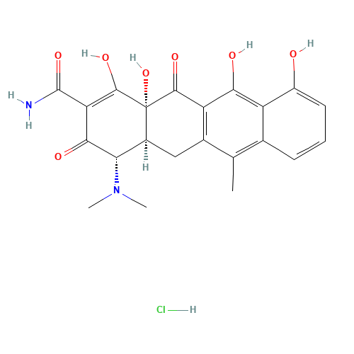 13803-65-1 Anhydrotetracycline Hydrochloride chemical structure