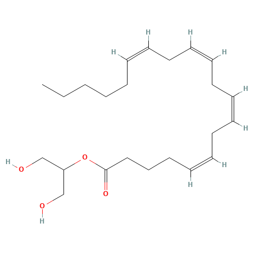 53847-30-6 2-Arachidonyl Glycerol chemical structure