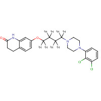 1089115-04-7 Aripiprazole-d8 (Butyl-d8) chemical structure