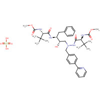 229975-97-7 Atazanavir Bisulfate Salt chemical structure