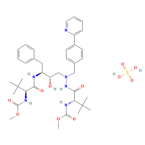 229975-97-7 Atazanavir Bisulfate Salt chemical structure