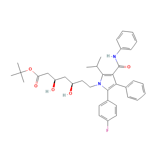 134395-00-9 Atorvastatin tert-Butyl Ester chemical structure