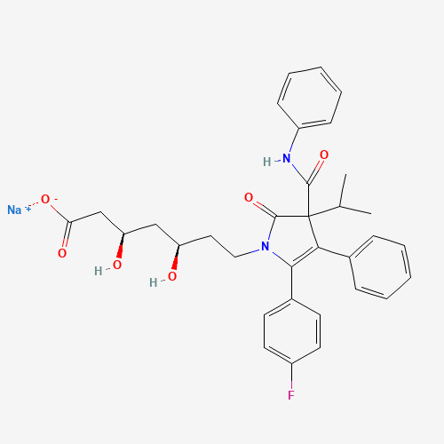 148217-40-7 Atorvastatin Lactam Sodium Salt Impurity chemical structure