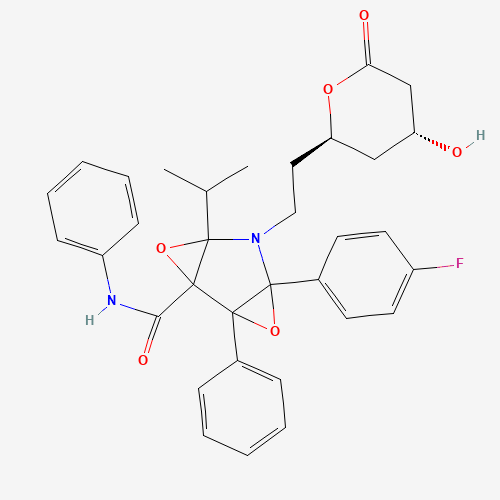 1046118-40-4 Atorvastatin Lactone Diepoxide chemical structure