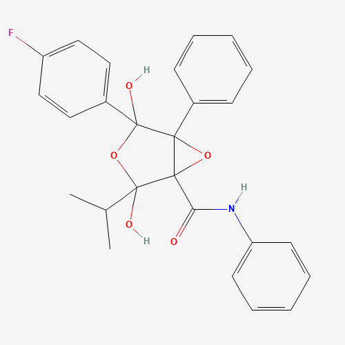 873950-19-7 Atorvastatin Epoxy Tetrahydrofuran Impurity chemical structure