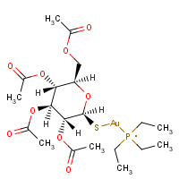 34031-32-8 Auranofin chemical structure