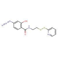 164575-82-0 S-[2-(4-Azidosalicylamido)ethylthio]-2-thiopyridine chemical structure
