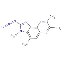 210100-57-5 2-Azido-3,4,7,8-tetramethyl-3H-imidazo[4,5-f]quinoxaline chemical structure