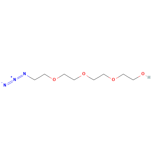 86770-67-4 1-Azido-3,6,9-trioxaundecane-11-ol chemical structure