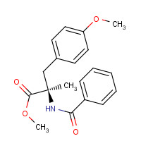 172168-14-8 N-Benzoyl-O,a-dimethyl-D-tyrosine Methyl Ester chemical structure