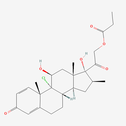 69224-79-9 Beclomethasone 21-Propionate chemical structure