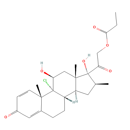 69224-79-9 Beclomethasone 21-Propionate chemical structure