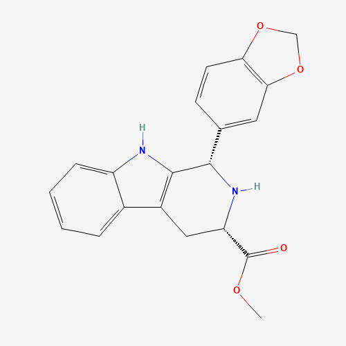 171596-43-3 (1S,3S)-1-(1,3-Benzodioxol-5-yl)-2,3,4,9-tetrahydro-1H-pyrido[3,4-b]indole-3-carboxylic Acid Methyl Ester chemical structure