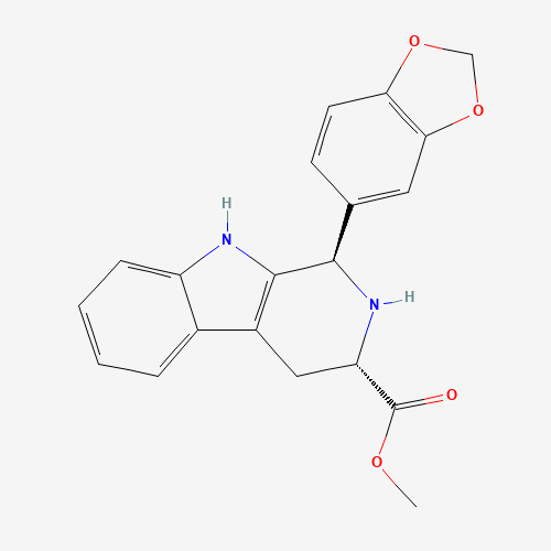 171596-44-4 (1R,3S)-1-(1,3-Benzodioxol-5-yl)-2,3,4,9-tetrahydro-1H-pyrido[3,4-b]indole-3-carboxylic Acid Methyl Ester chemical structure