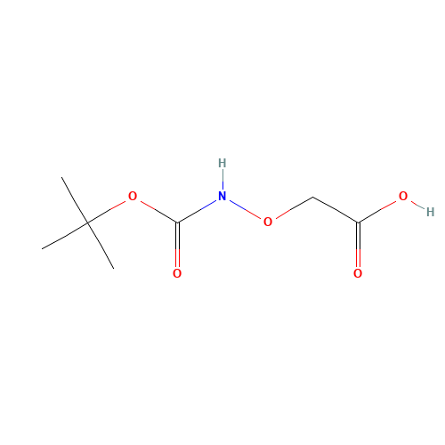 42989-85-5 t-Boc-aminooxyacetic Acid chemical structure