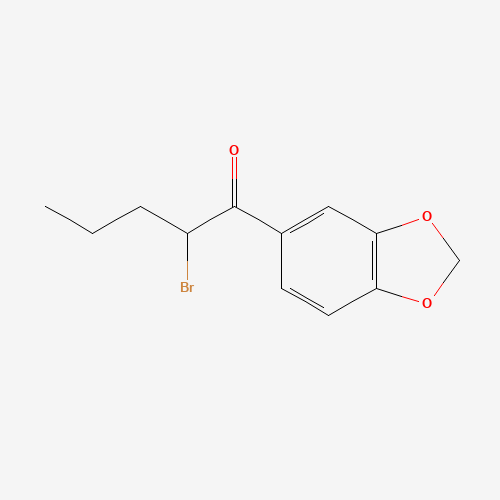 146721-06-4 (+/-)-1-(1,3-Benzodioxol-5-yl)-2-bromo-1-pentanone chemical structure