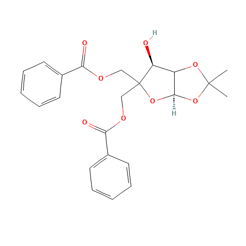 153914-97-7 5-Benzoyl-4-benzoyloxymethyl-1,2-O-isopropylidene-a-D-xylofuranose chemical structure