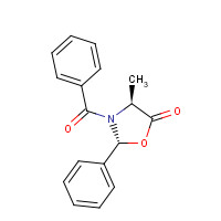 113806-28-3 (2R,4S)-3-Benzoyl-4-methyl-2-phenyl-5-oxazolidinone chemical structure