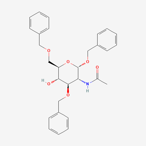 55287-49-5 Benzyl 2-Acetamido-2-deoxy-3,6-di-O-benzyl-a-D-glucopyranoside chemical structure