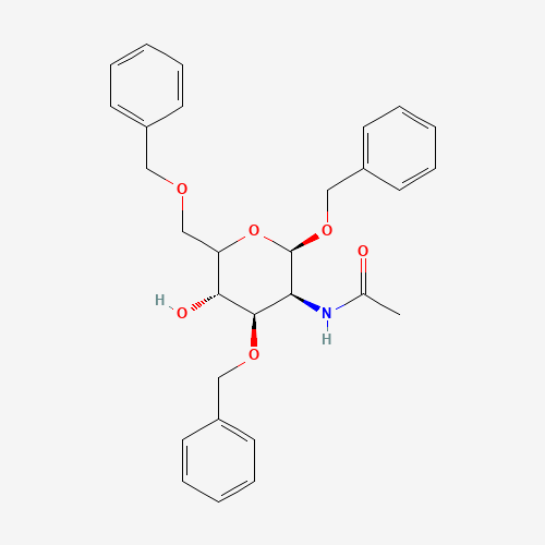 62867-63-4 Benzyl 2-Acetamido-2-deoxy-3,6-di-O-benzyl-b-D-glucopyranoside chemical structure