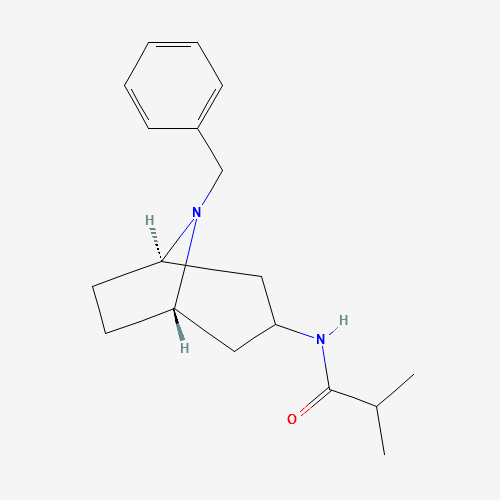 376348-67-3 N-(8-Benzyl-8-azabicyclo[3.2.1]oct-3-yl-exo)-2-methylpropanamide chemical structure