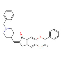 1076198-90-7 1-Benzyl-4-[(6-benzyloxy-5-methoxy-1-indanone)-2-ylidenyl]methylpiperidine chemical structure
