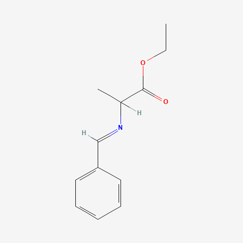 60930-36-1 (+/-)-N-(Benzylidene)alanine Ethyl Ester chemical structure