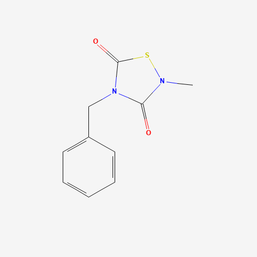 327036-89-5 4-Benzyl-2-methyl-1,2,4-thiadiazolidine-3,5-dione chemical structure