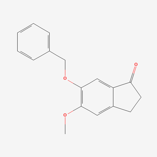 3199-70-0 6-Benzyloxy-5-methoxy-1-indanone chemical structure